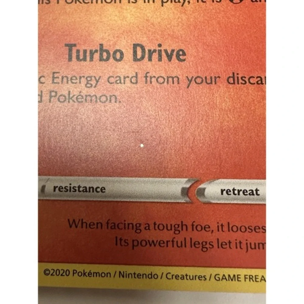 Blaziken 024/189 CRIMP ERROR!! SEE PICS! Swsh03: Darkness Ablaze Holo LP-Nm‎